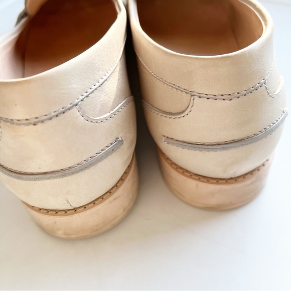 Tod’s light almond/cream leather penny loafers sz 39 (8.5-9) - Picture 7 of 7